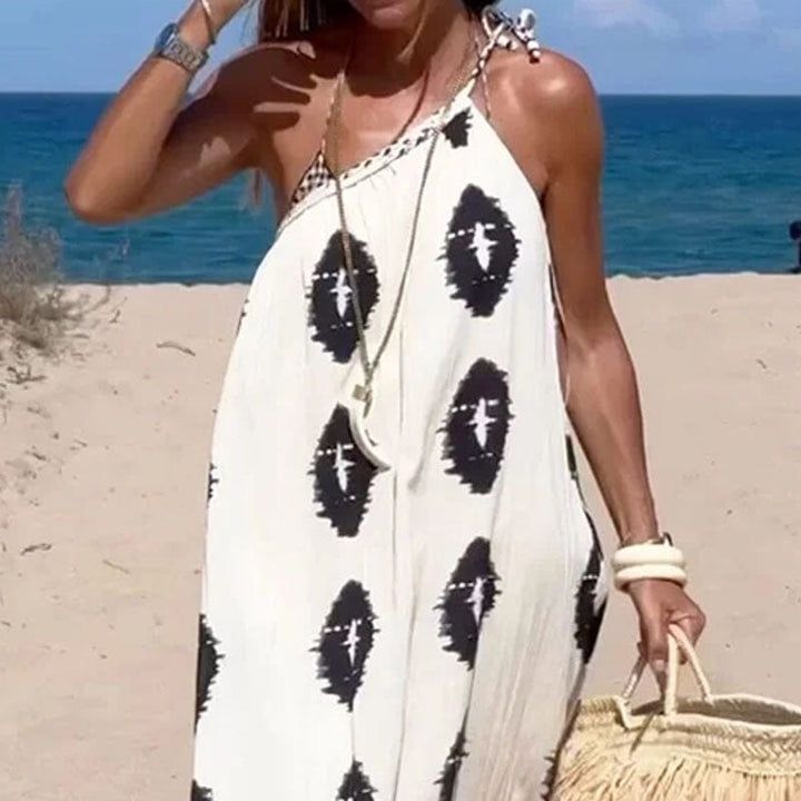 Solis | Loose One Shoulder Maxi Dress
