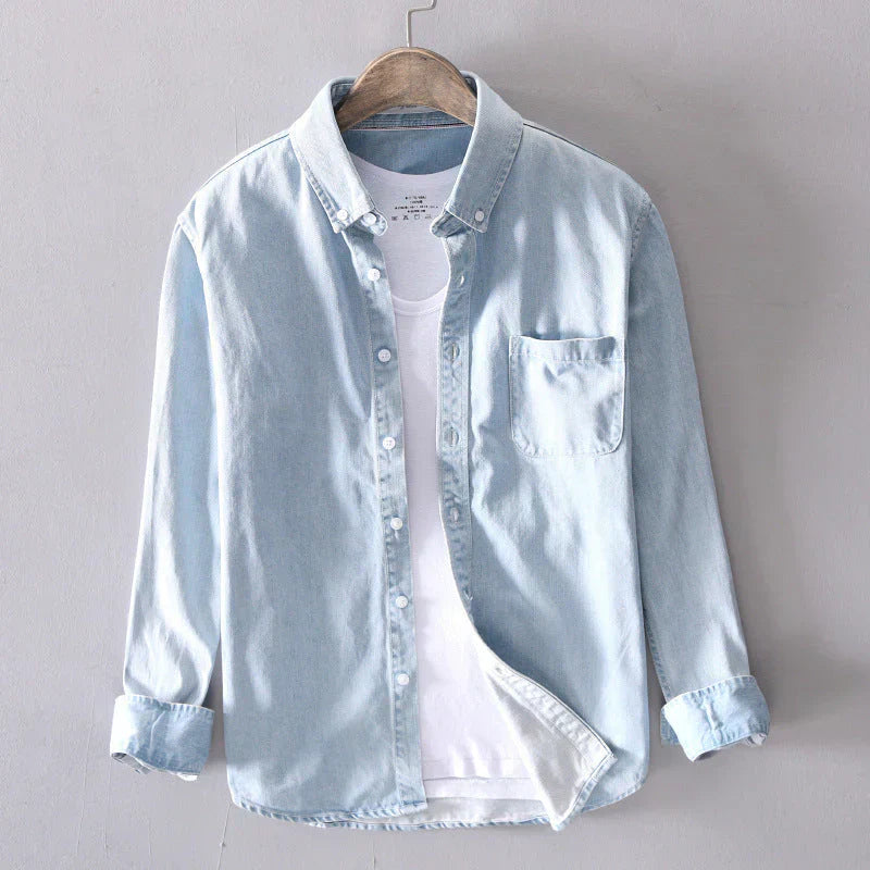 Piero™ | Camicia In Denim Vintage