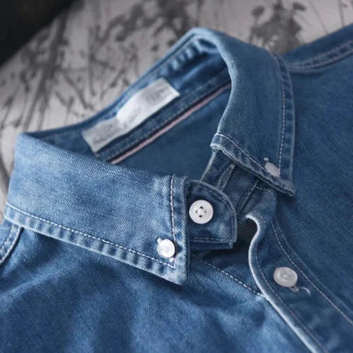 Piero™ | Camicia In Denim Vintage