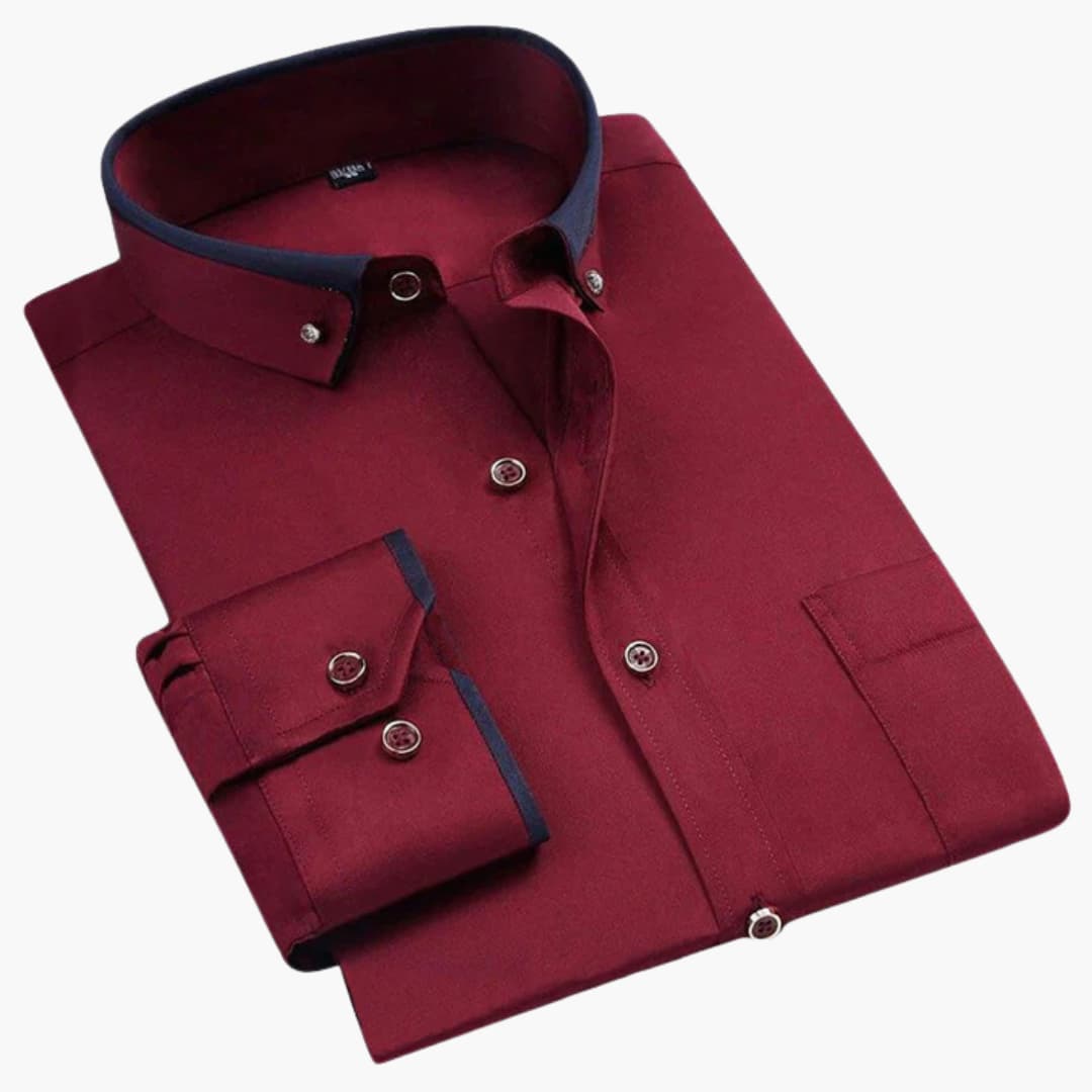 Paul™ | Camicia Elegante A Contrasto