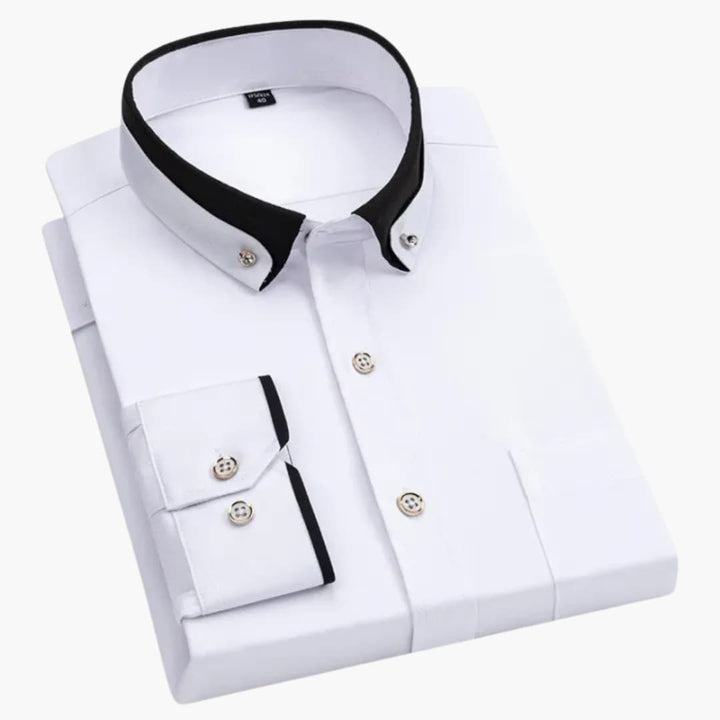 Paul™ | Camicia Elegante A Contrasto