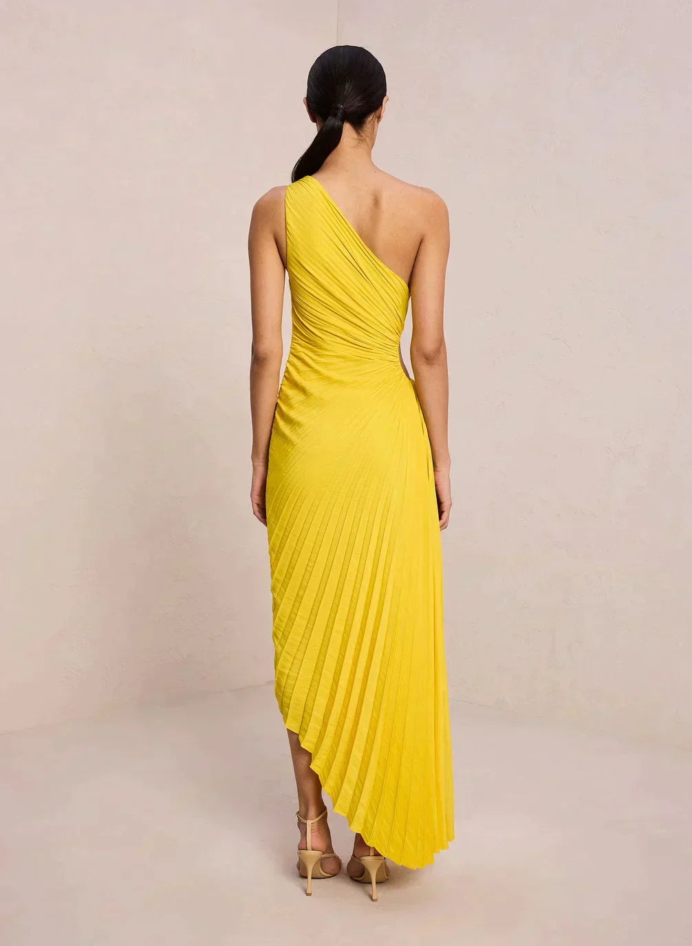 Rhea | One-Shoulder Midi
