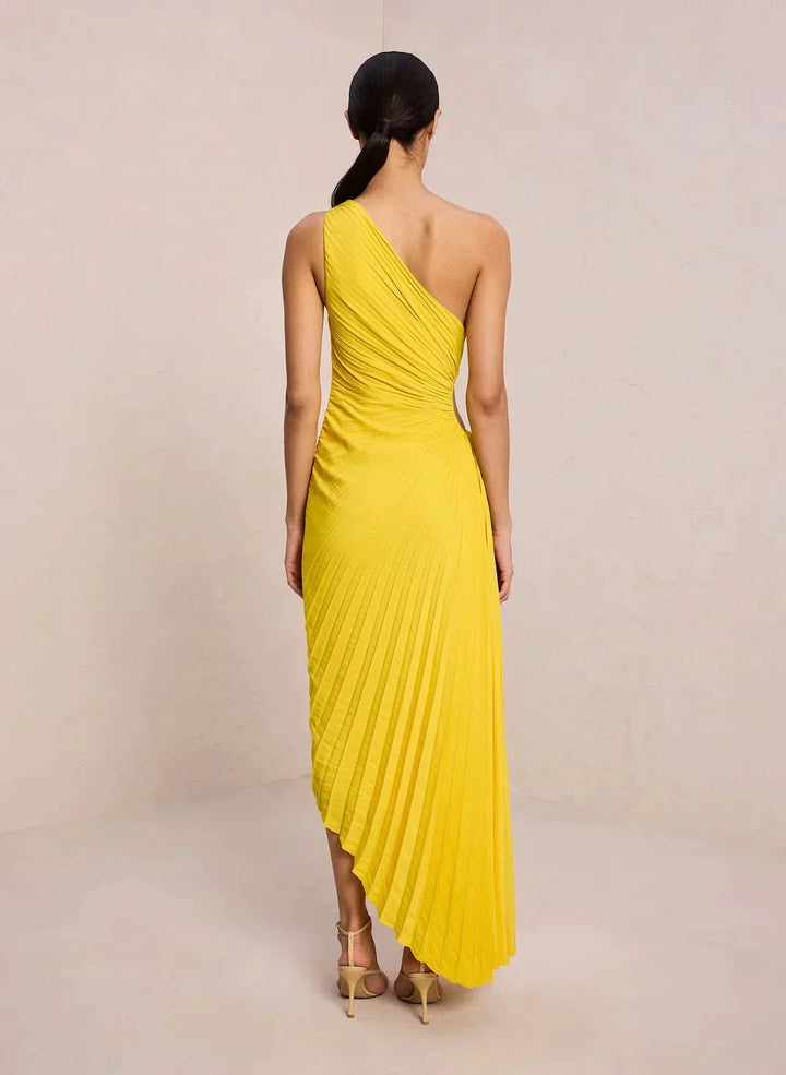 Rhea | One-Shoulder Midi