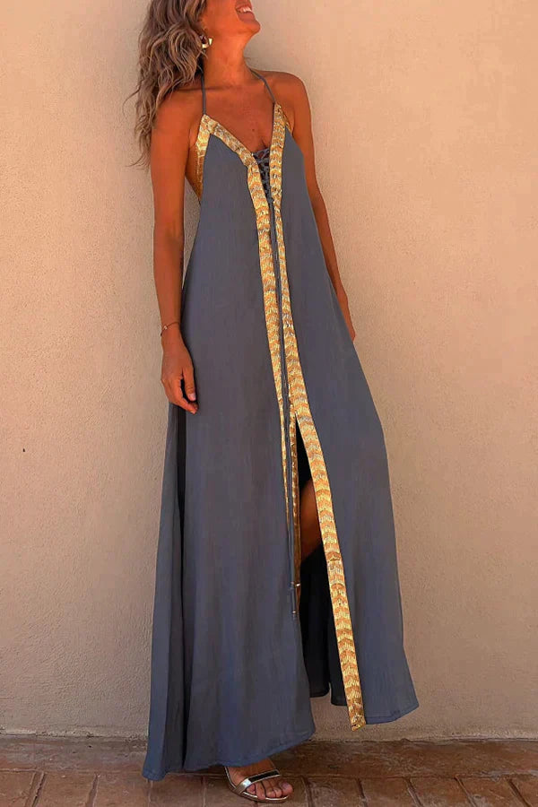 Vicky | Casual Sleeveless Maxi Dress
