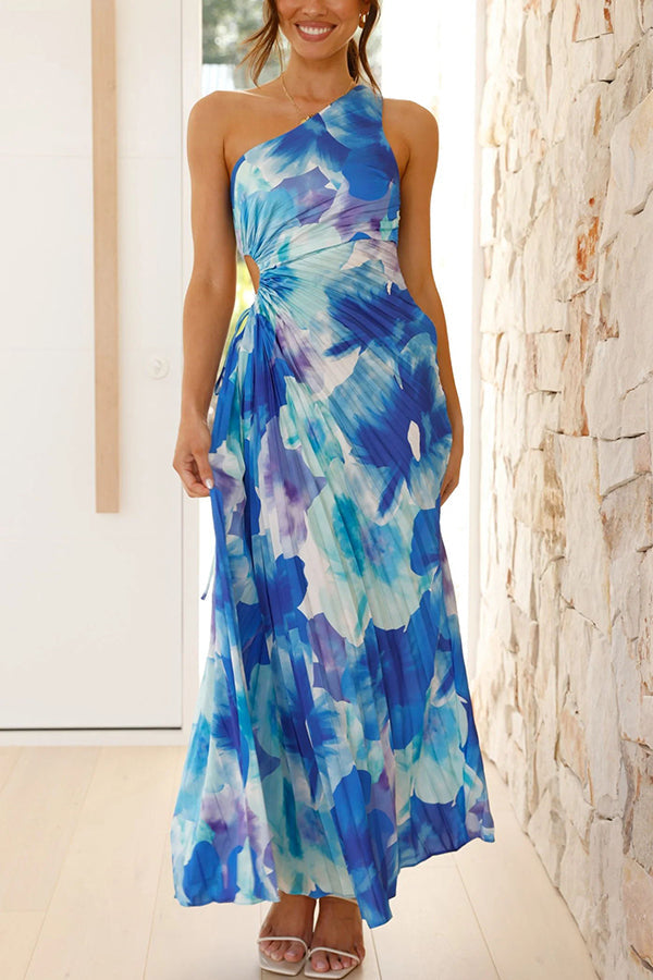 Deja | Floral Pleats