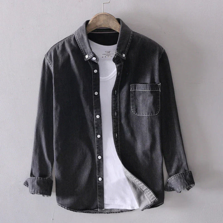 Piero™ | Camicia In Denim Vintage
