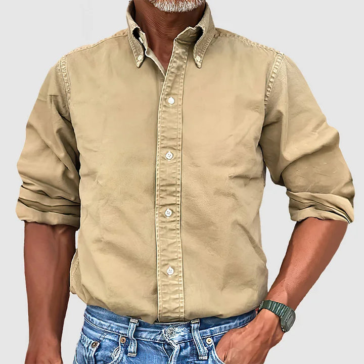 Gustavo™ | Camicia In Denim Vintage