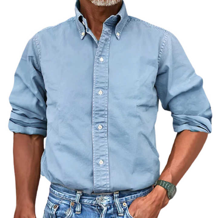 Gustavo™ | Camicia In Denim Vintage