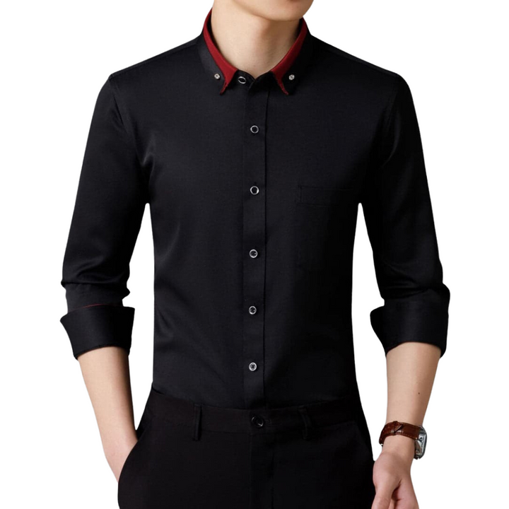 Paul™ | Camicia Elegante A Contrasto