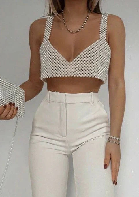 Anneliese | Pearl Sleeveless Top