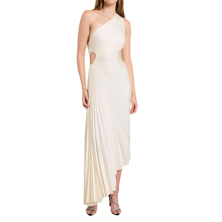 Rhea | One-Shoulder Midi