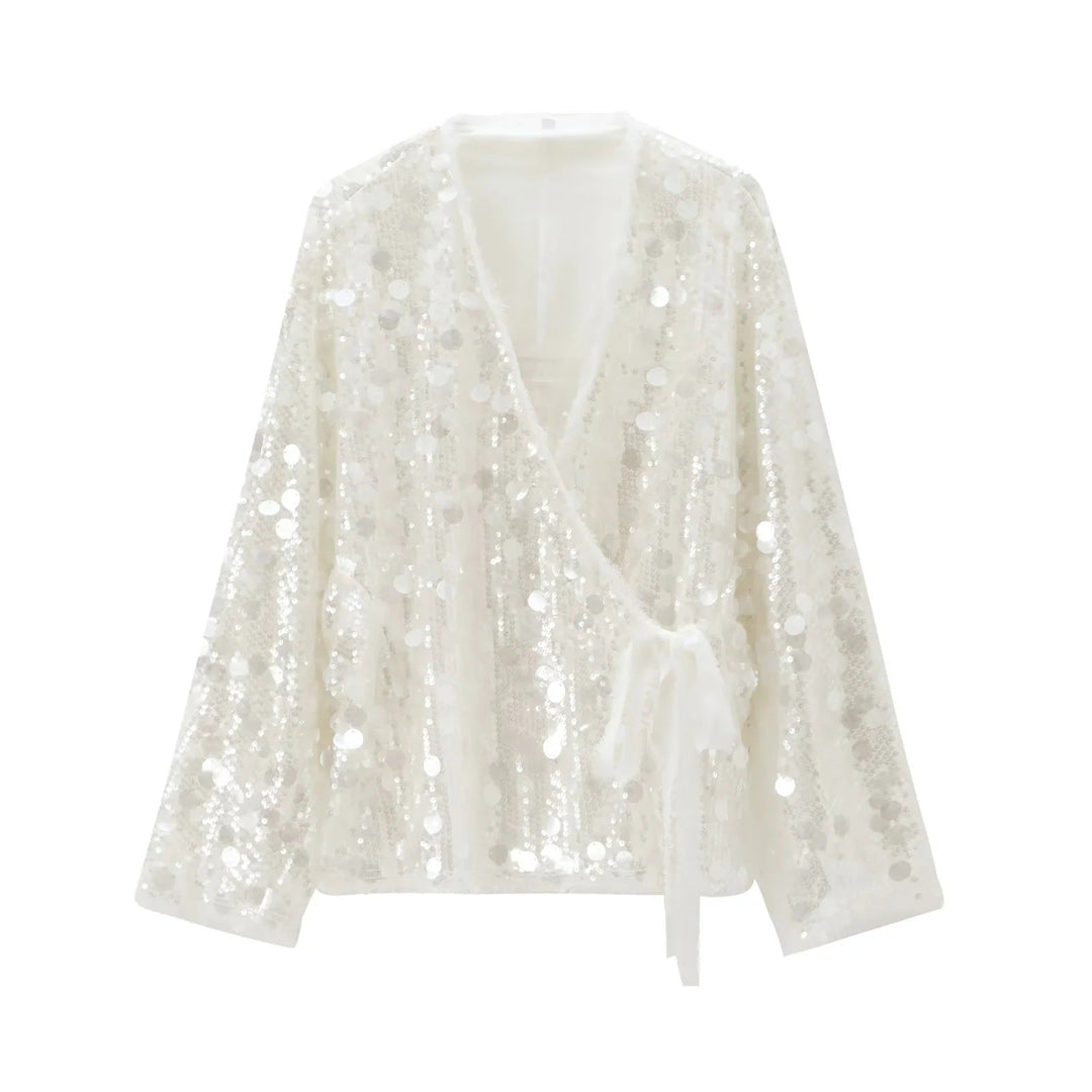 Rhea | Glamorous Sparkling Blouse
