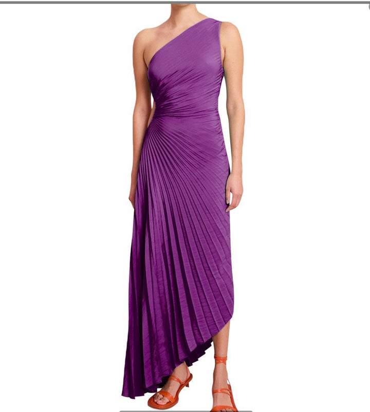 Rhea | One-Shoulder Midi