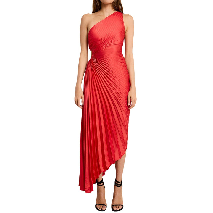 Rhea | One-Shoulder Midi