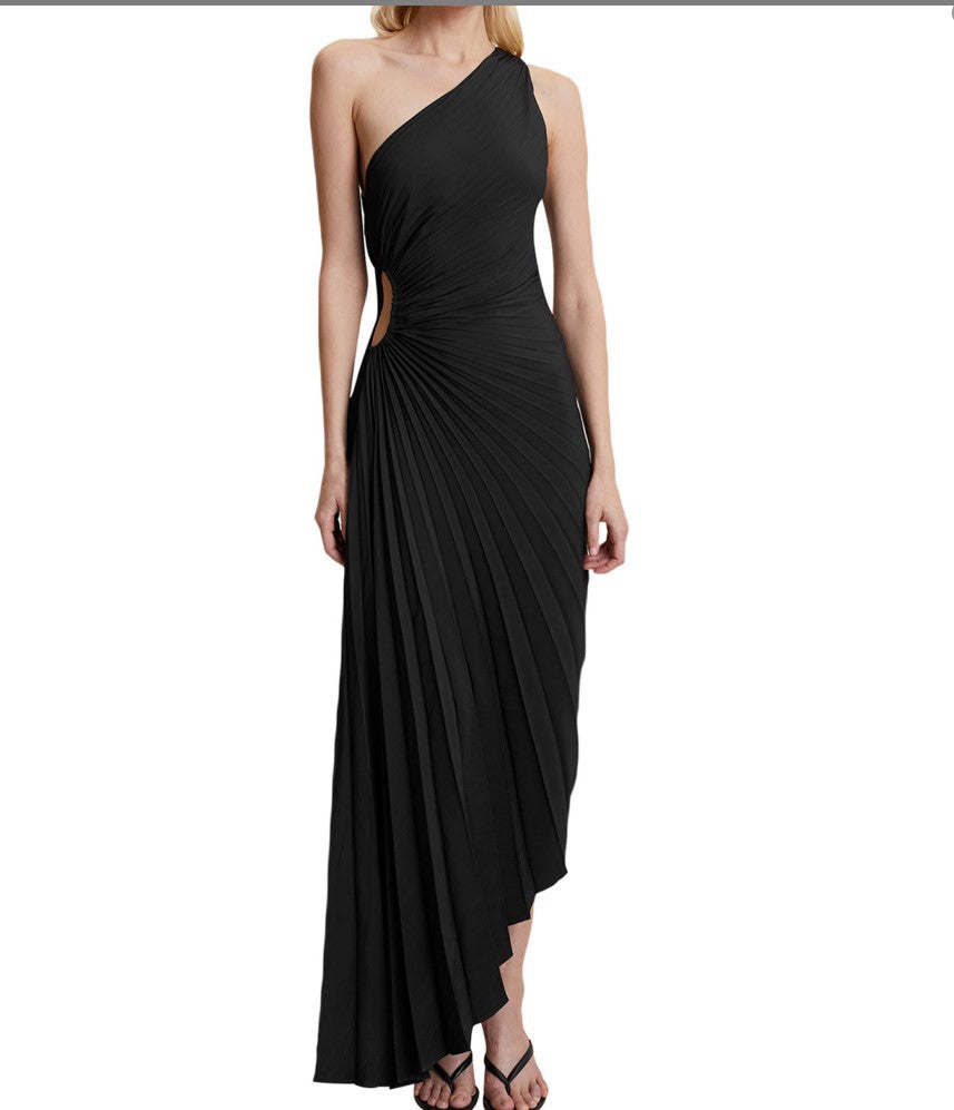 Rhea | One-Shoulder Midi