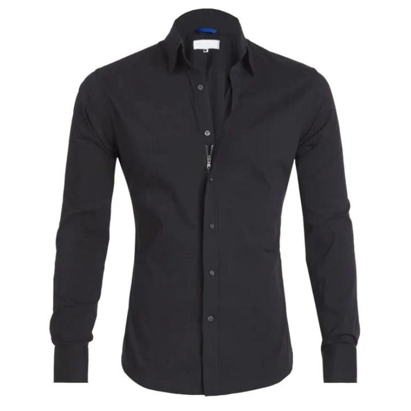 Oscar™ | Camicia Antipiega Con Zip