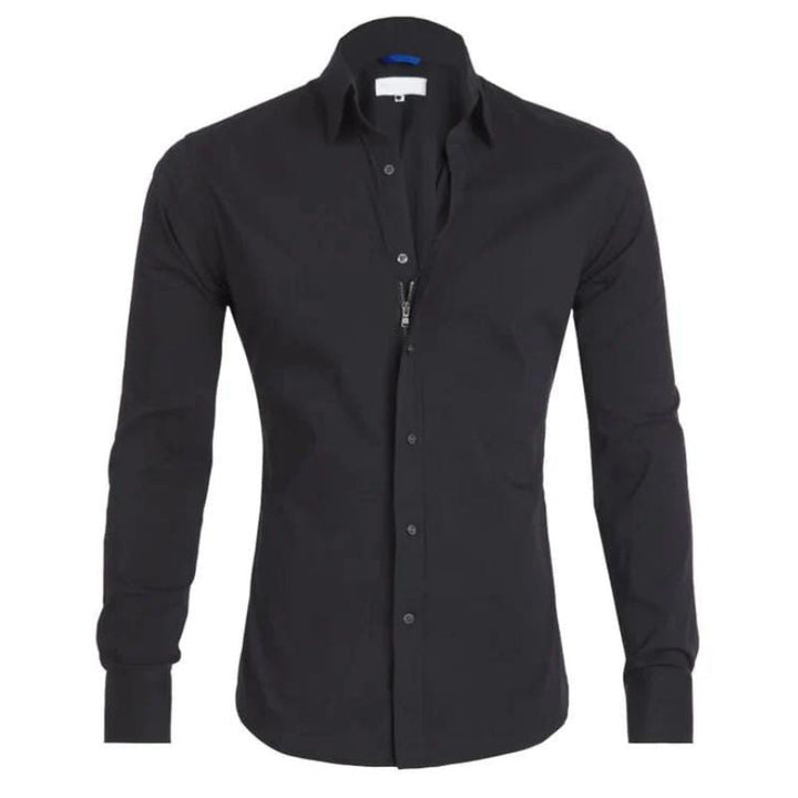 Oscar™ | Camicia Antipiega Con Zip