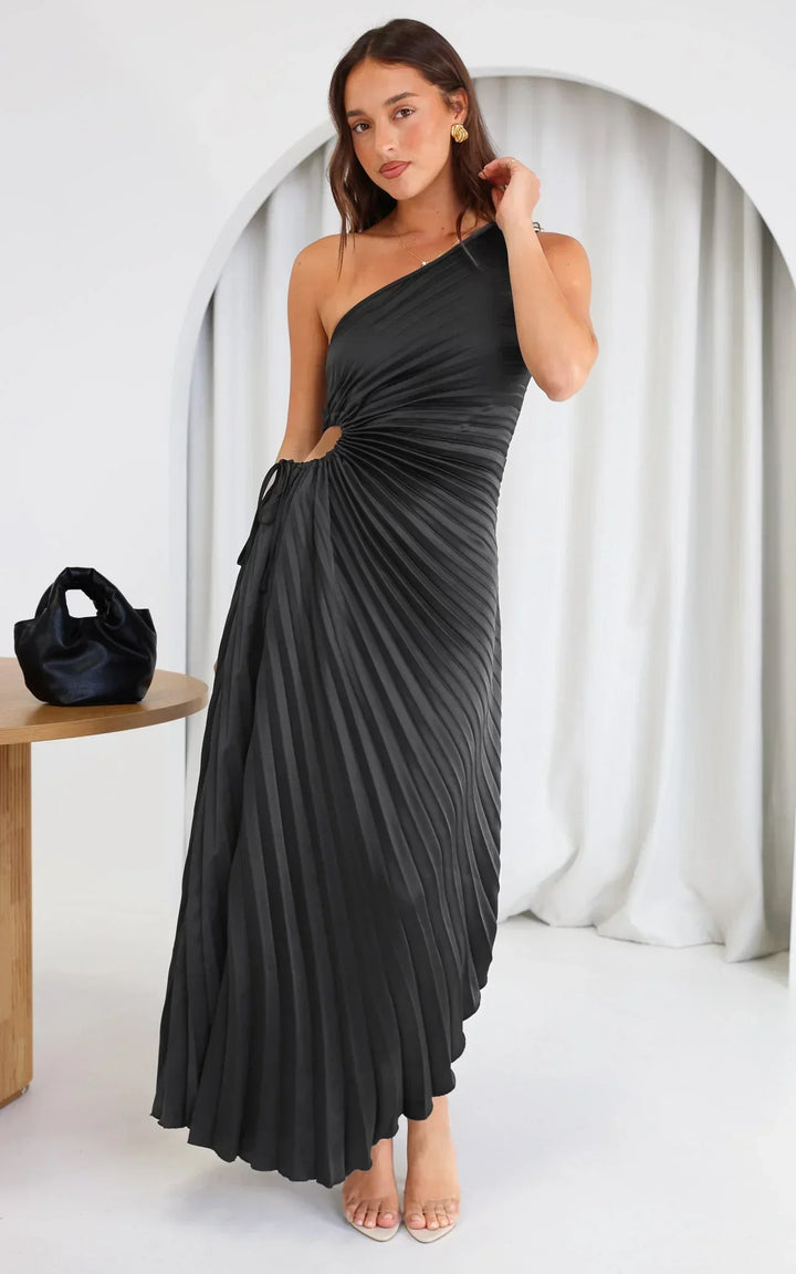 Rhea | One-Shoulder Midi