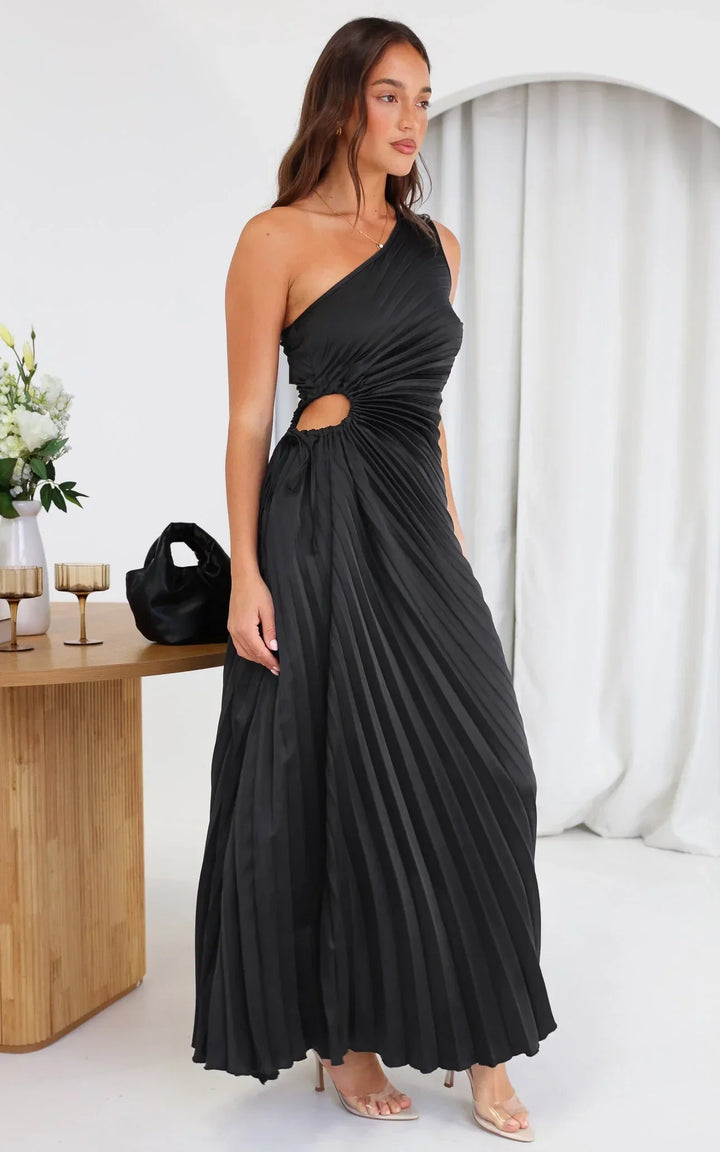 Rhea | One-Shoulder Midi