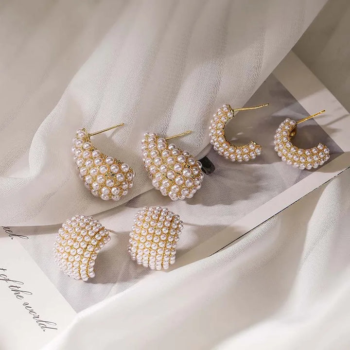 Lottie™ | Pearl Hoops