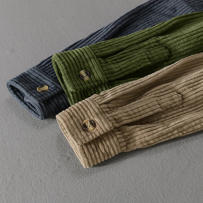 Pascal™ | Camicia In Corduroy Morbido