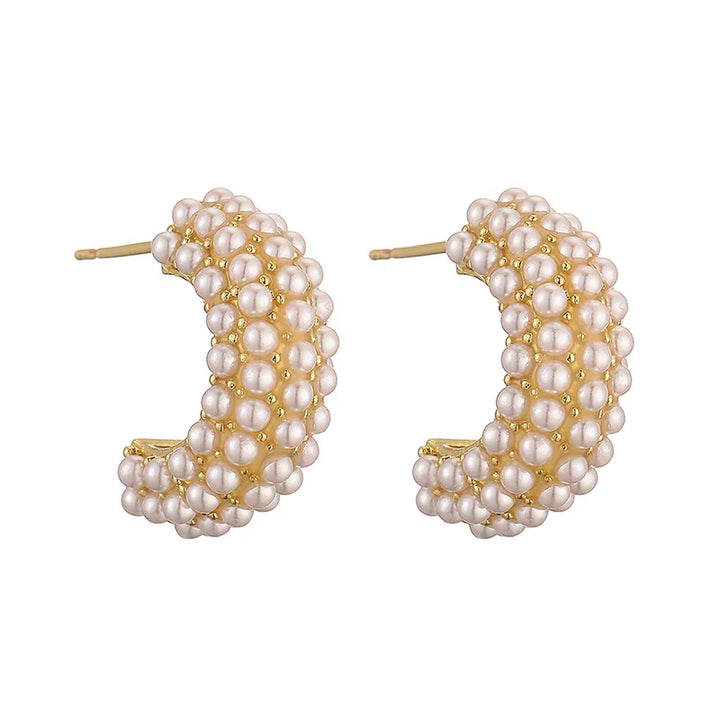 Lottie™ | Pearl Hoops