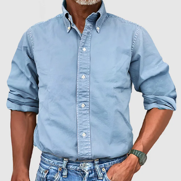 Gustavo™ | Camicia In Denim Vintage