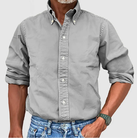 Gustavo™ | Camicia In Denim Vintage