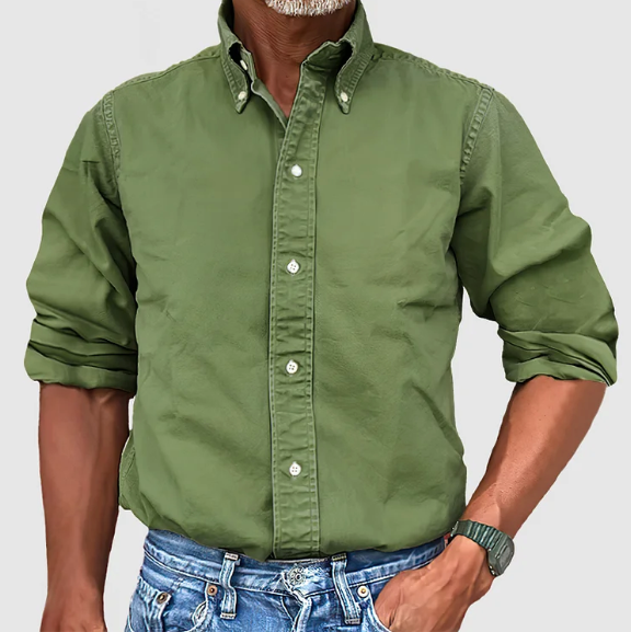 Gustavo™ | Camicia In Denim Vintage