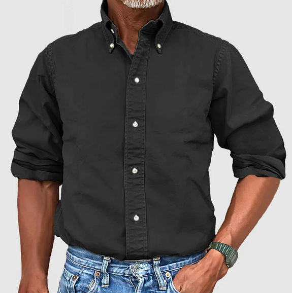 Gustavo™ | Camicia In Denim Vintage