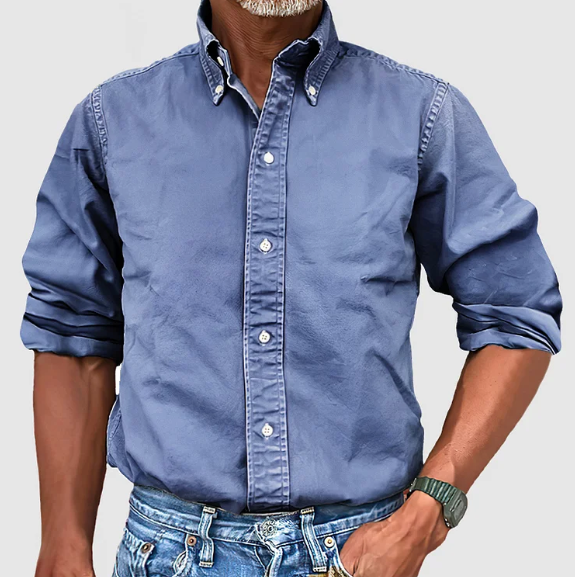Gustavo™ | Camicia In Denim Vintage