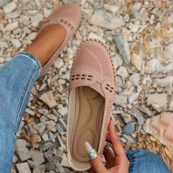 Alma Vintage Leather Loafers