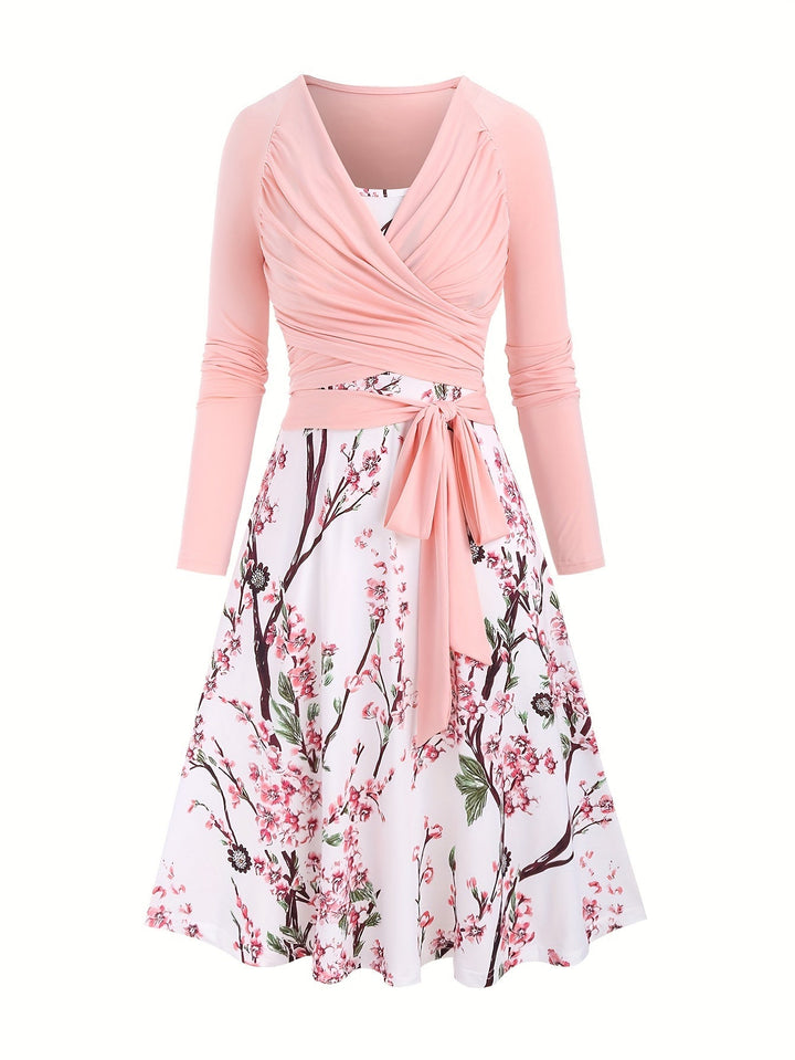Lyra - Vintage Two-Piece Dress Set