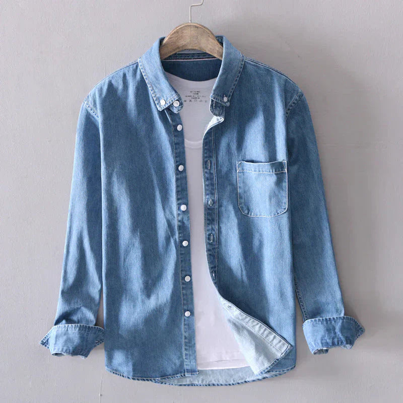 Piero™ | Camicia In Denim Vintage
