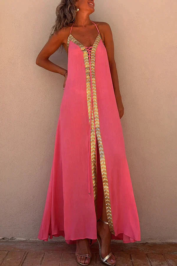Vicky | Casual Sleeveless Maxi Dress