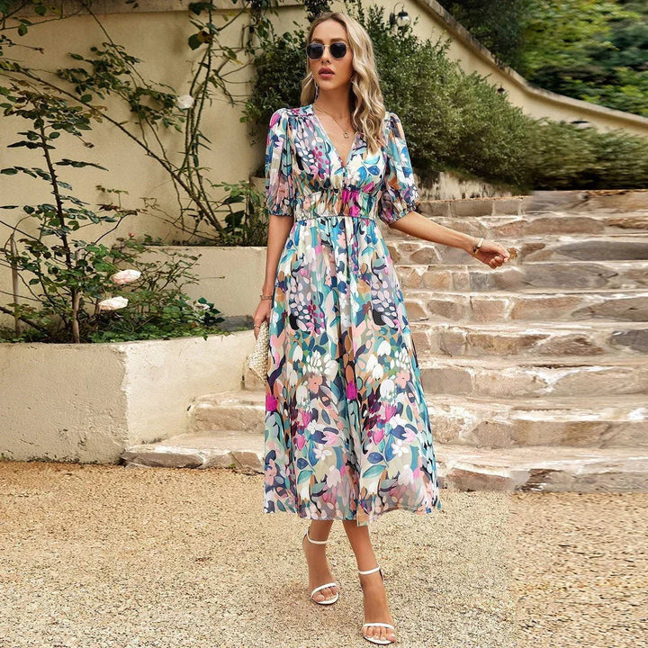 Ines | V-Neck Dress