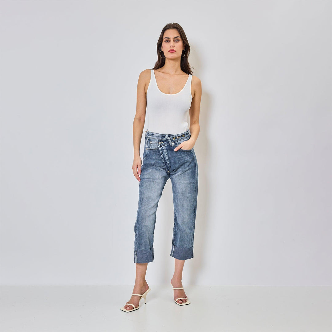 Amelia | Asymmetric Jeans