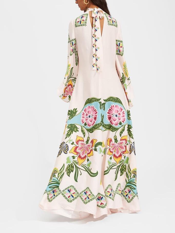 Eileen - Floral Long Sleeve Maxi Dress