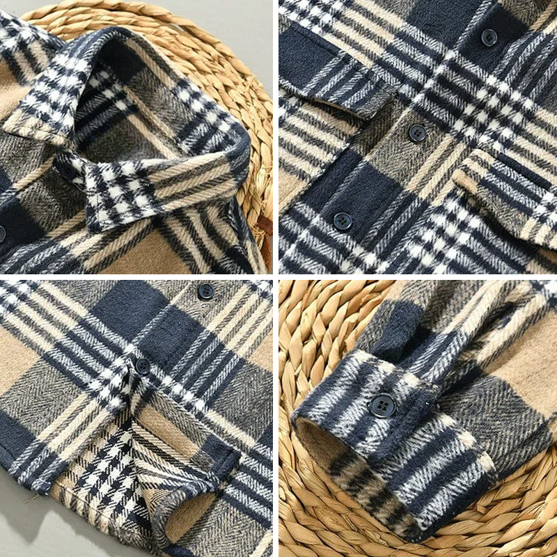 Kevin™ | Camicia Di Flanella Calda