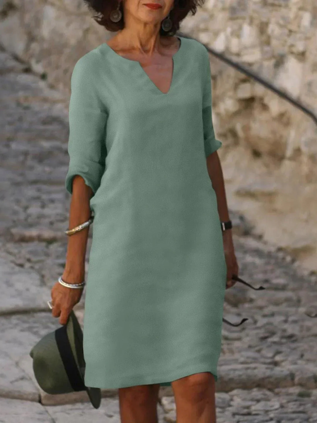 Josette™ | V-Neck Dress