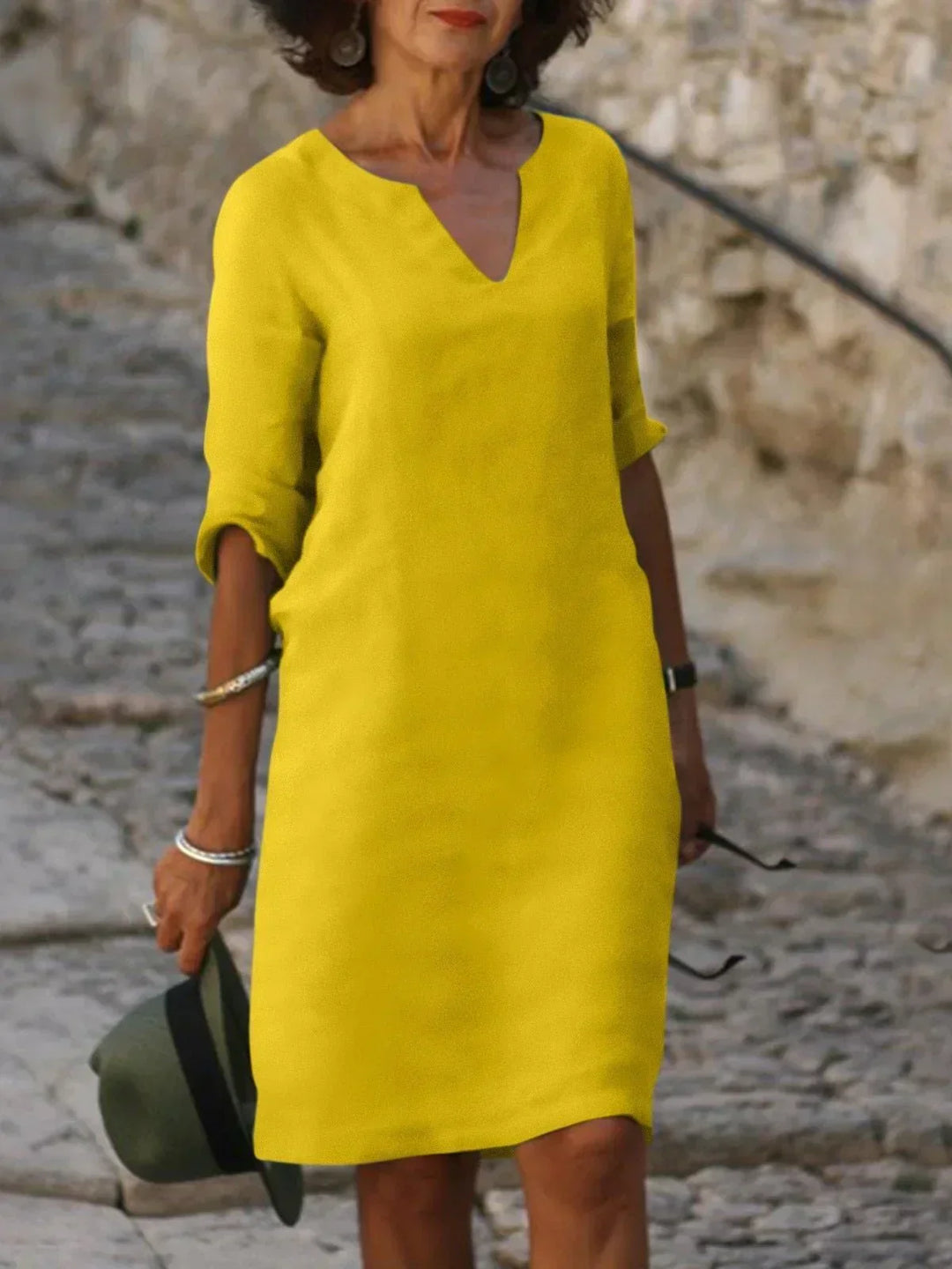 Josette™ | V-Neck Dress