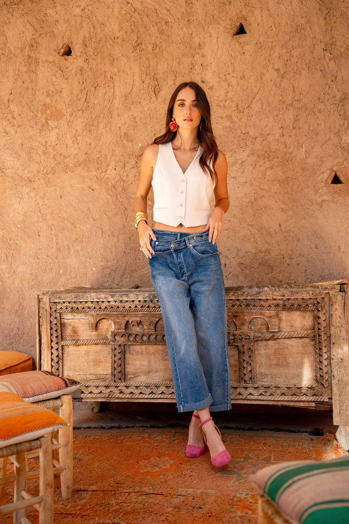 Amelia | Asymmetric Jeans