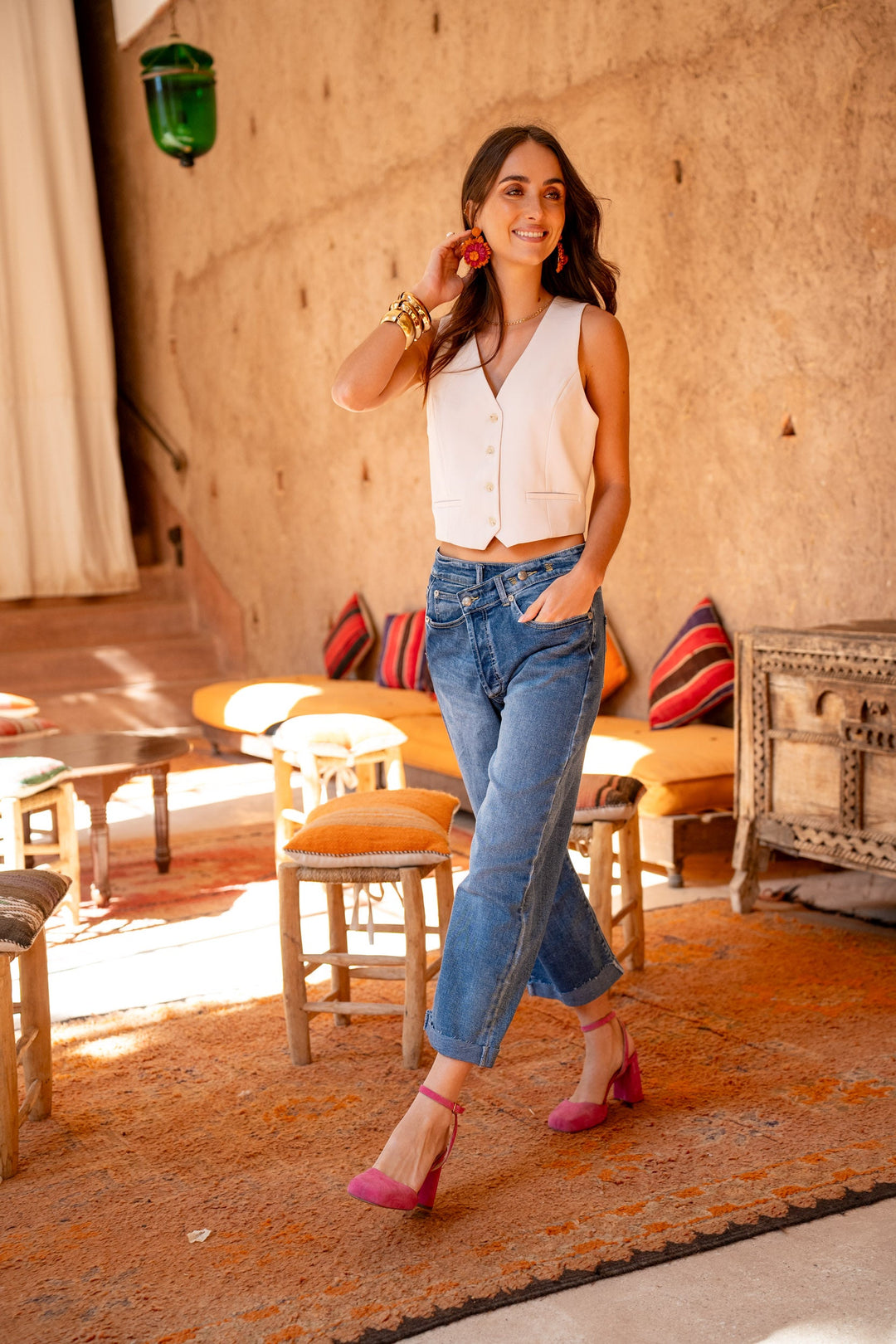 Amelia | Asymmetric Jeans