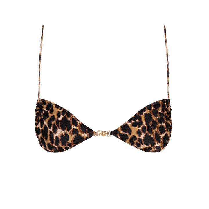 Ella | Leopard Bikini Top